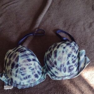 Victoria's Secret Blue and Green Bra